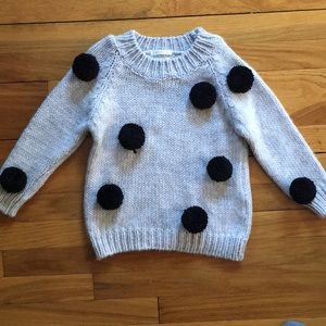⭐️ Zara Girls Pom Pom Sweater/ Knitswear /winter clothes